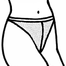 Low Waist Tights with High Cut Panties NO Gusset Low Waist Tights with High Cut Panties NO Gusset