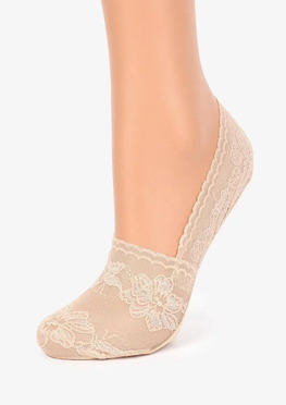 Image of Marilyn Z32 Women's Elastic Lace Ankle Socks