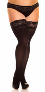 Image of 'Micro 60 Opaque Thigh Highs 50118' (IMG003)