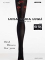 Image of 'Luisa Maria Lugli Red Rose For You Fashion Tights' (IMG001)