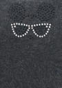 Image of 'Marilyn Women's Cotton Low Socks DIAMOND GLASSES' (IMG002)