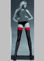 Image of 'Trasparenze ROSY Thigh Highs Stockings with Contrast Color Top' (IMG003)