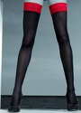 Image of 'Trasparenze ROSY Thigh Highs Stockings with Contrast Color Top' (IMG002)